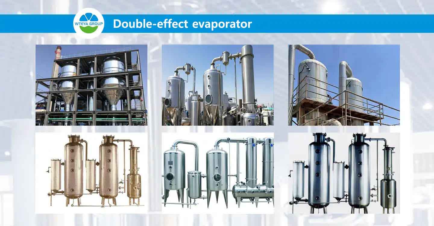 double-effect evaporator